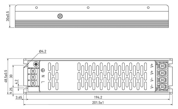 Блок питания 12В 200Вт IP20 Arlight